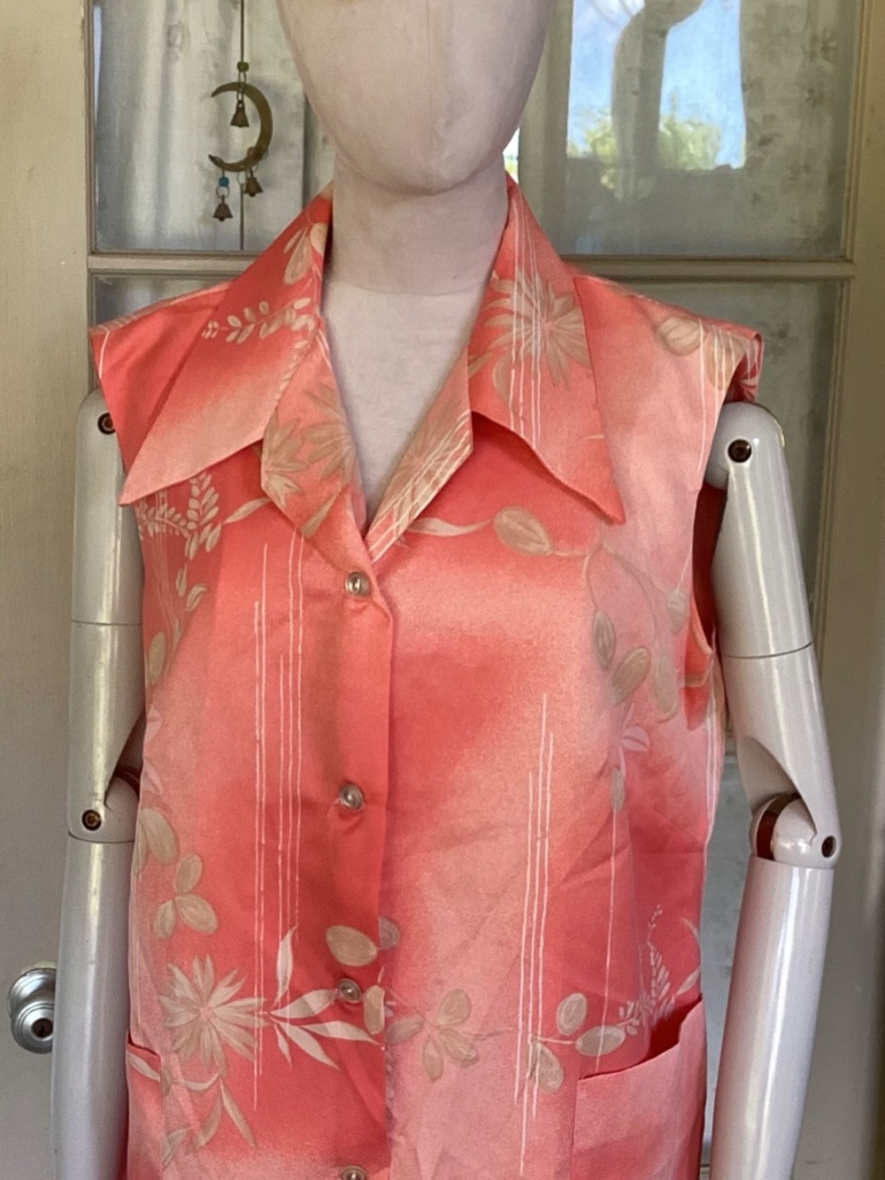 Vintage butterfly collar tank